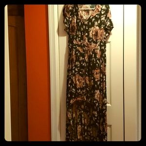 Charlotte russe hi low floral dress
